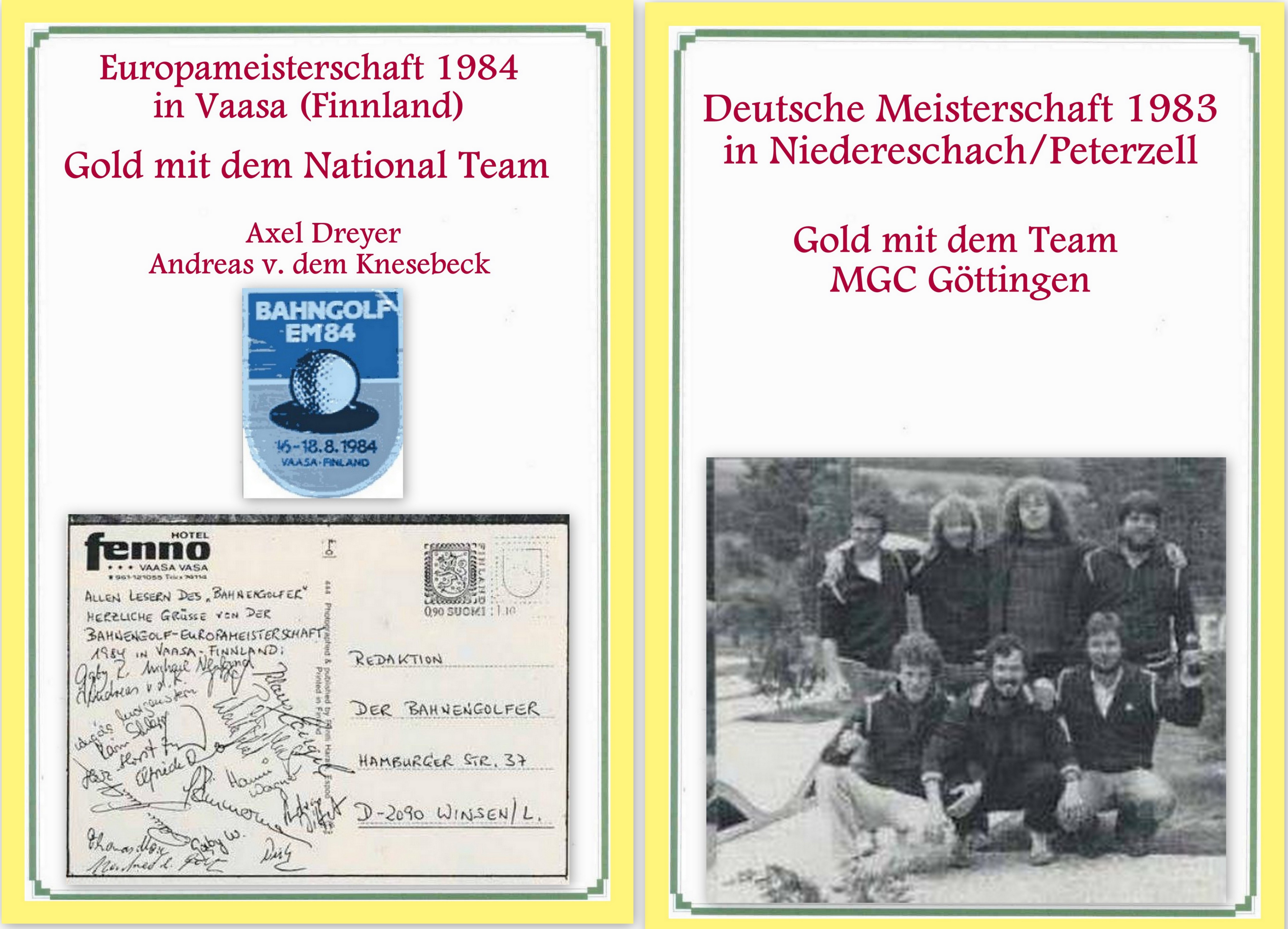 MGC Meisterbilder 1984 