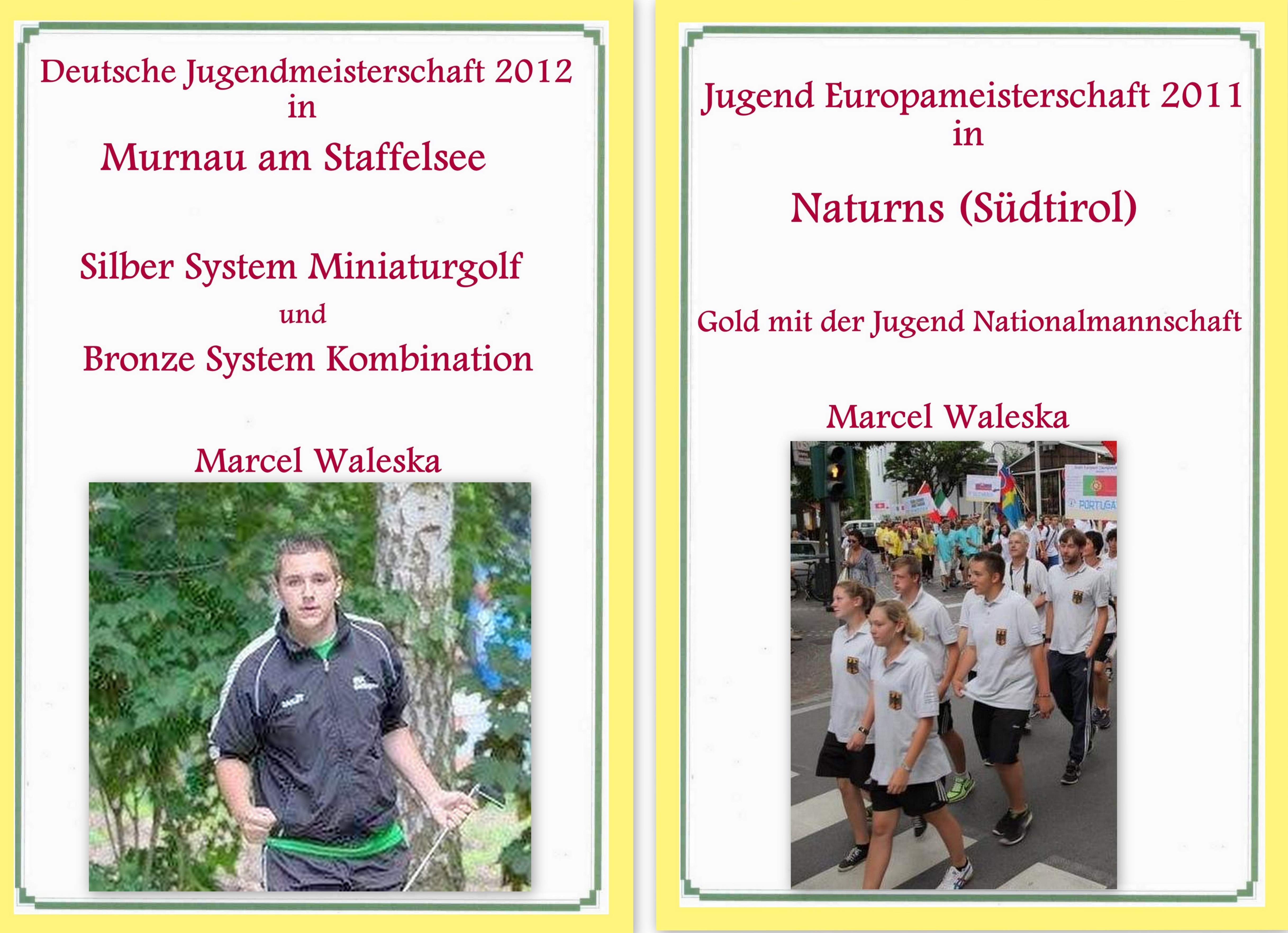 MGC Meisterbilder 2011 EM und 2012