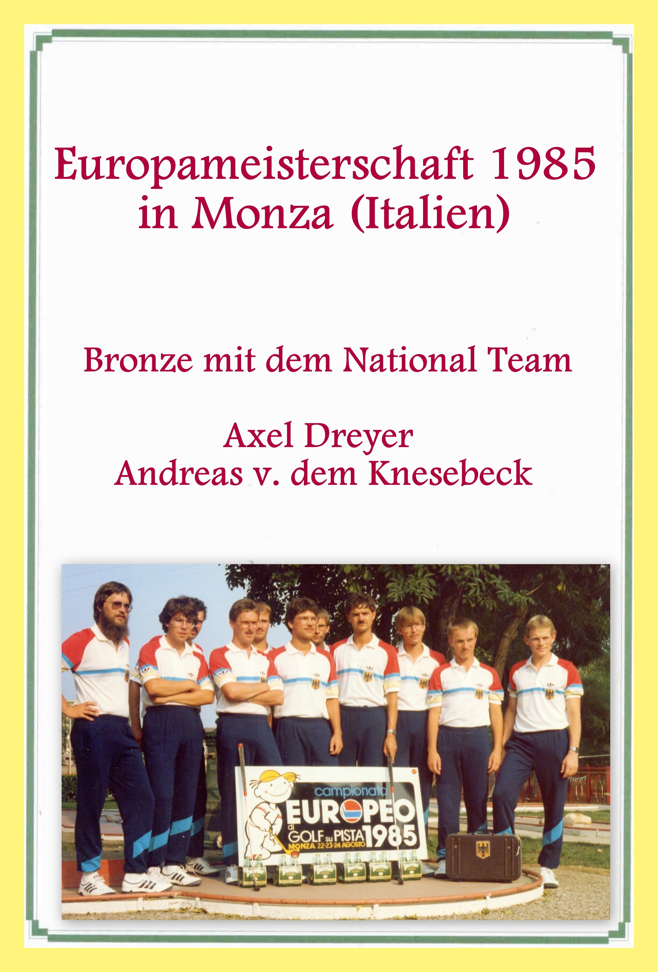 MGC Meisterbilder EM 1985 Monza Andreas